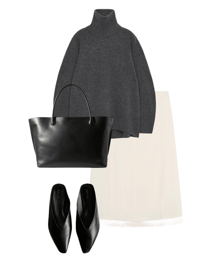 Grey + Cream + Black
